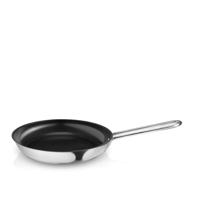 Stainless Steel Stegepande 24 cm keramisk Slip-Let® belægning