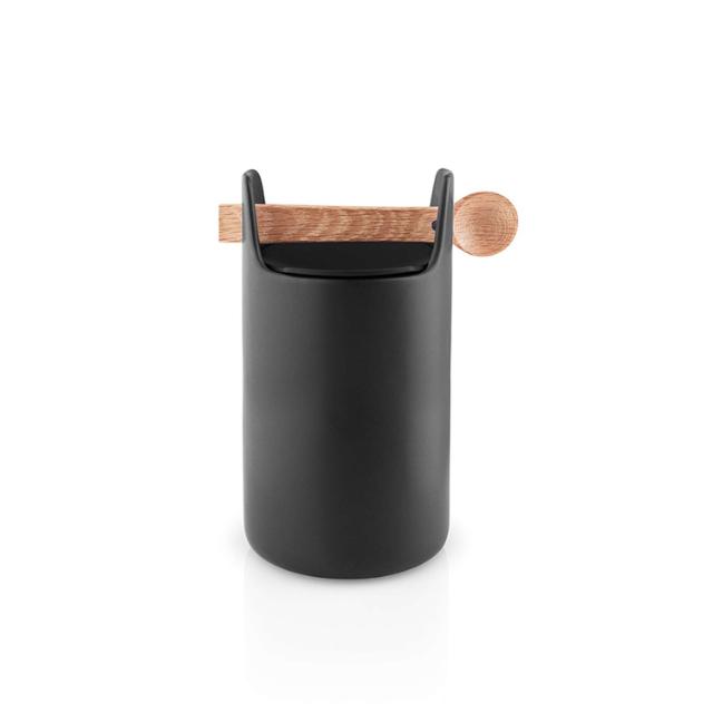 Toolbox organiser - 20 cm - w. spoon and lid, black