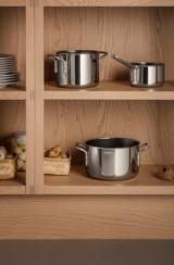 Stainless steel saucepan - 1.1 l - ceramic Slip-Let® non-stick