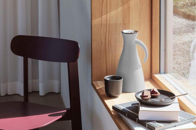 Vacuum jug - 1 liter - Marble grey