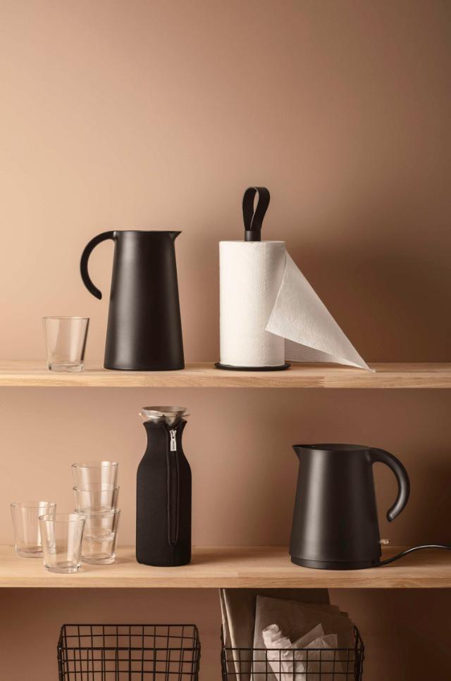 Fridge carafe 1.0 L Black