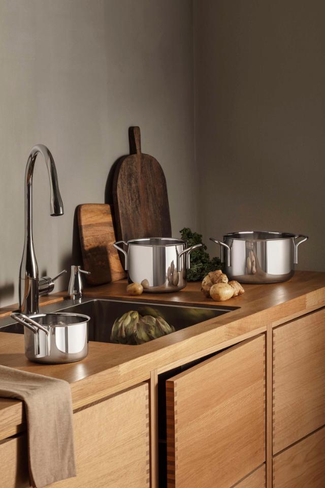 Stainless steel cookware set - 3 pcs.
