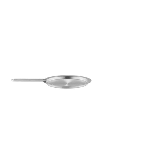 Couvercle plat 13 cm en acier inoxydable