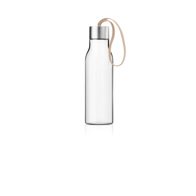 Trinkflasche - 0,5 Liter - Soft beige