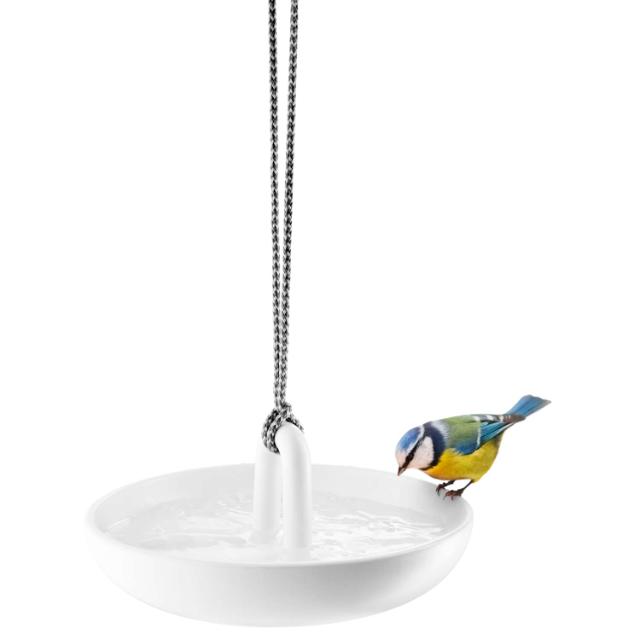 Hanging bird bath