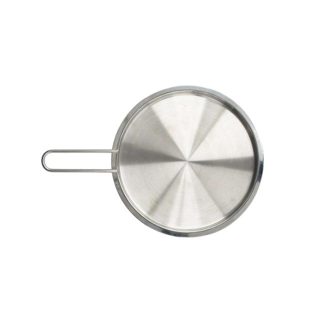 Tallerkenlokk 20 cm rustfritt stål