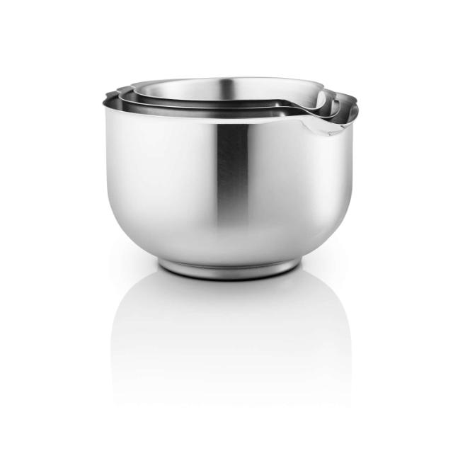 Eva Mixing bowl set 3 pcs. steel