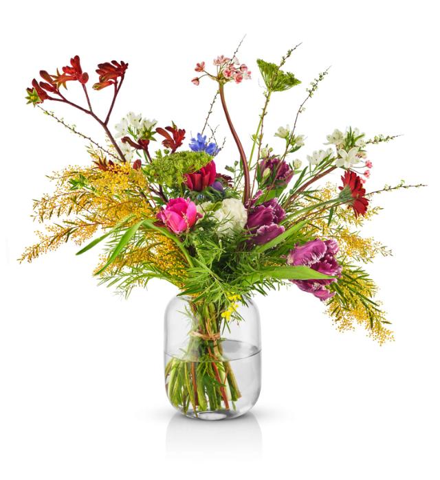 Acorn vase - 16.5 cm - clear