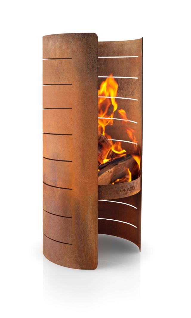 FireCylinder fire pit - Corten steel