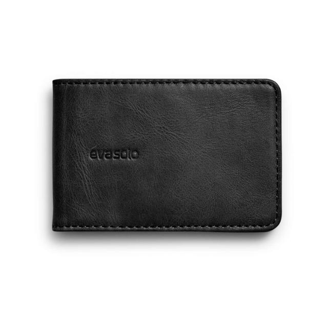 Credit card holder - Leather - Black