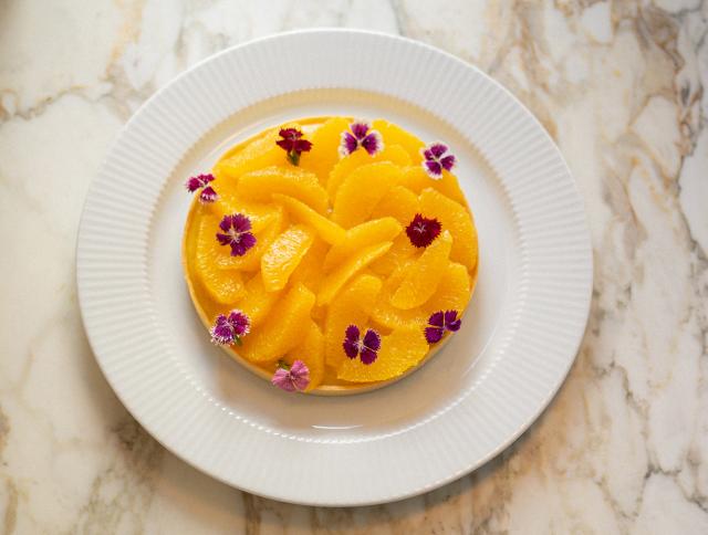 Orange tart
